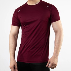 T-shirt décontracté pour homme en coton 100% à col rond, coupe classique, manches courtes, respirant et à séchage rapide - Product Image 3