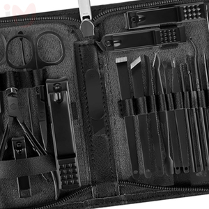 Kit Profesional de Manicura y Pedicura para Niños y Adolescentes, Cortaúñas de Acero Inoxidable y Herramientas de Cuidado y Belleza con Estuche/Caja/Bolsa - Product Image 4