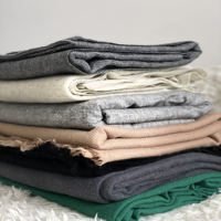 Écharpe d'hiver en cachemire 100% tissé, durable et élégante, couleur unie, nouveau design personnalisable, KMB Pashmina