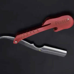 Navaja de Afeitar Recta para Barbería, Herramientas de Barbería, Navaja para Cabello, Navaja Recta para Hombres - Product Image 3