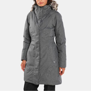 Veste parka longue décontractée pour femme, vente directe usine, respirante, imperméable, coupe-vent, anti-plis, séchage rapide, haute qualité - Product Image 1