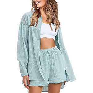 Holiday Style 2026 <b>Women</b> Summer <b>Shorts</b> Set Trendy Two Piece <b>Short</b> <b>Suit</b> With Lightweight Fabric Comfortable Vacation Wear - Product Image 1