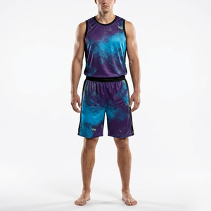 Tenue d'équipe de basketball directement du fabricant, 100% polyester, uniforme OEM - Product Image 2