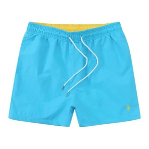 Shorts de bain décontractés de luxe pour hommes, couleur unie, pour la plage, la gym, la course, séchage rapide, respirant, en toile, personnalisable - Product Image 5