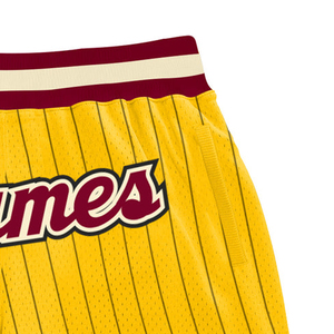 <b>Customized</b> Sports Team Shorts 100% Polyester Mesh Sublimated Club Name Training Basketball Athletic Shorts for Teamwear - Product Image 4
