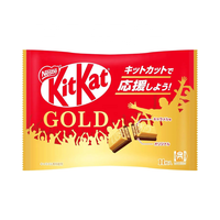 Nestlé KitKat Mini Gold Indulgence Pack-Lujoso Caramelo Blanco Chocolate Recubierto Crujiente Obleas Dulce Galleta Dulce Forma Líquida
