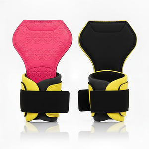 Agarraderas ajustables para levantamiento de pesas con diseño acolchado para levantamiento pesado y press de banca - Product Image 1