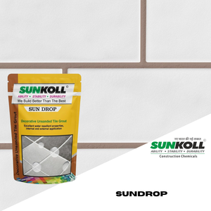 SUNDROP - Rejilla decorativa para azulejos, repelente al agua, duradera, para juntas de cerámica y piedra, para interiores y exteriores. - Product Image 3