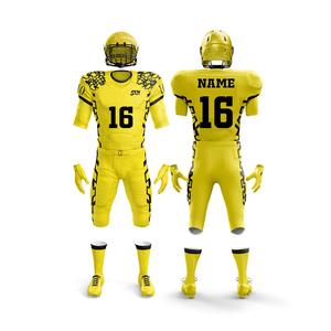 Uniforme de Fútbol Americano Personalizado al Por Mayor, Jersey Transpirable de Secado Rápido y Ropa Deportiva Ligera para Hombre - Product Image 5