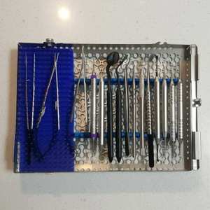 Kit Microchirurgical Parodontal Professionnel : Instruments à Flap Tunnelisé, Ensemble Chirurgical Dentaire Complet en Métal pour Clinique Dentaire - Product Image 6