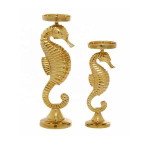 Modern Gold Finish Flower & Birds Tapper <b>Candle</b> Holder Home Decor Diwali Festive Occasion <b>Candle</b> Holder Kitchen <b>Dinner</b> Table - Product Image 3