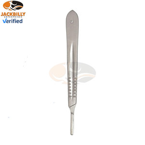 Lames de scalpel en acier inoxydable de qualité supérieure, certifiées CE, pour le dermaplaning, la taxidermie vétérinaire, les arts et l'artisanat, avec une seule poignée - Product Image 3