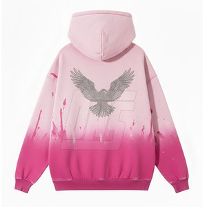 Sweat-shirts élégants pour hommes avec strass, look streetwear tendance, coupe confortable, idéal pour les fêtes et la mode de tous les jours - Product Image 2