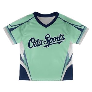 Unisex Mint <b>Green</b> Navy Sublimated Lacrosse Uniform Set Lightweight Polyester Reversible Sports Team Training Uniform - Product Image 3