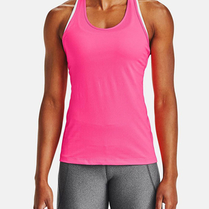 Débardeurs pour femmes en couleur unie, vêtements décontractés d'été, respirants et légers, logo personnalisé, débardeurs de course pour femmes, service OEM - Product Image 1