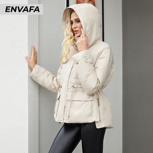 Chaqueta Cortavientos para Mujer, Abrigos Elegantes para Mujer, Chaqueta de Invierno, Parkas para Mujer, Abrigo Acolchado, Abrigos para Dama, Chaquetas Personalizadas ODM - Product Image 4