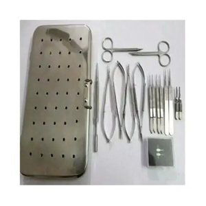 Micro Hand Surgery Instrument <b>Set</b> for Microsurgical Procedures Reusable Stainless Steel Precision Surgical Kit - Product Image 3