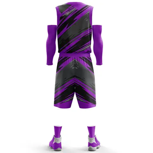Ventes en gros d'uniformes de basket-ball personnalisés réversibles pour jeunes, uniformes de sublimation, maillots de basket-ball - Product Image 5