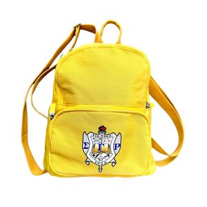 Women Greek Letter <b>Inspired</b> Backpack Classic Casual School Travel Bag Spacious Everyday College <b>Book</b> Bag with Adjustable - Product Image 1