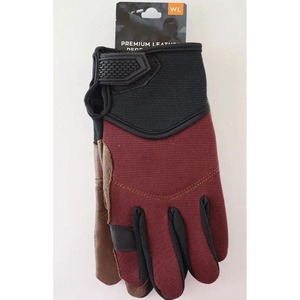 Gants de conduite unisexes en cuir de vachette robuste et réfléchissant, respirants, chauds, épais, imperméables, anti-UV, antidérapants, pour le jardinage - Product Image 6