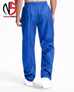 Pantalones de nailon cortavientos para hombre, estilo deportivo casual, de cintura alta, ligeros, antiarrugas, de corte ajustado y frente plano, a la moda, 2026 - Product Image 3