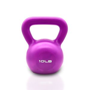 Kettlebell in Acciaio per Donne, Rivestito in Vinile, Attrezzo per Allenamento con Pesi, Essenziale per Palestra Domestica e Sollevamento Pesi - Product Image 1