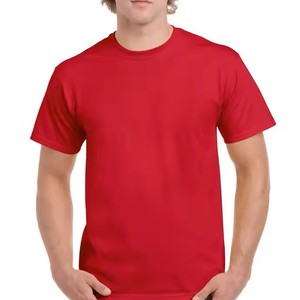 Camisetas casuales adorables con cuello redondo, 100% algodón, estilo oversized para hombre, tallas, colores y logotipos personalizados, MOQ bajo y alta calidad. - Product Image 1
