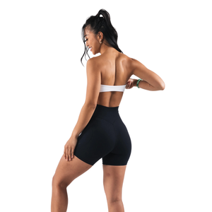 Top Deportivo Sin Costuras para Mujer, Color Blanco, Tipo Bandeau, Elástico, con Soporte, para Yoga, Gimnasio, Fitness, Ejercicio, Ropa Deportiva - Product Image 3