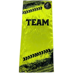 Bandera de Plumas de Poliéster con Impresión Digital, Duradera, Amarilla y Azul, para Deportes y Juegos - Product Image 4