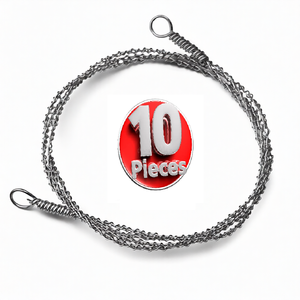 Premium Medical Grade Stainless Steel Gigli Wire <b>Saw</b> Flexible <b>Bone</b> Cutting Twisted Wire for Orthopedic and Neurosurgery 40 cm - Product Image 2