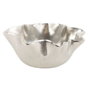 Dining Table Decorative Aluminum Fruits and <b>Salad</b> <b>Serving</b> <b>Bowl</b> Silver Color Home & Hotel Tabletop Food <b>Serving</b> <b>Bowls</b> - Product Image 1