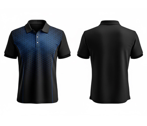 Polyester Full Sublimation Polo Shirt with UV Protection & Breathable Design for Men Women Youth Quick-Dry Dry-Fit Active Polo - Product Image 5