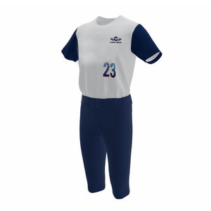 Tenue d'équipe respirante, uniforme de baseball avec design fonctionnel pour les activités intérieures et extérieures. - Product Image 1