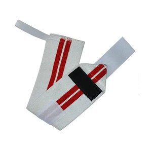 Attelle de poignet réglable en coton/néoprène avec fermeture à lacets pour la musculation et l'entraînement en salle de sport – Conception durable - Product Image 3