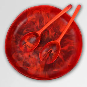 Bol en résine avec finition transparente brillante, idéal pour les événements et les fêtes, bol à soupe, décoration de table de qualité supérieure. - Product Image 1