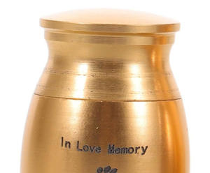 Urnas Decorativas de Latón para Cenizas de Mascotas, Urnas Funerarias Pequeñas, Artículos Funerarios, Urna Clásica y Elegante, Urnas para Mascotas al por Mayor - Product Image 4