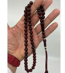Tasbih Islámico de Cristal al por Mayor, Cuentas de Oración de 99/33 con Borla Decorativa para Regalo de Ramadán y Umrah - Product Image 3