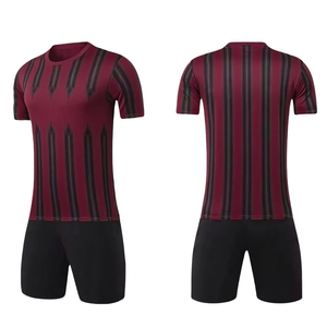 เสื้อฟุตบอลสโมสรคุณภาพสูงสำหรับผู้ชาย ชุดฝึกซ้อมฟุตบอลทีมเหย้า โพลีเอสเตอร์ 100% พิมพ์ลายแบบซับลิเมชั่น ปรับแต่งชื่อทีมได้ แบบ 3 มิติ - Product Image 2