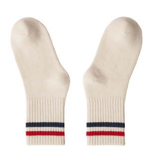 Chaussettes d'uniforme scolaire décontractées personnalisées - Chaussettes côtelées en coton haute performance à séchage rapide pour étudiants - Vente en gros pour équipes sportives - Product Image 3
