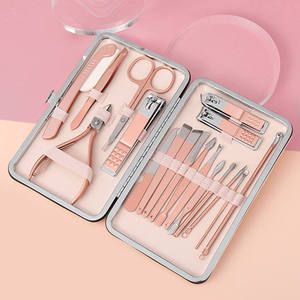 Top Selling Manicure <b>Pedicure</b> <b>Set</b> High Quality Custom Made Stainless Steel Lightweight Manicure Kit With Customized Packaging - Product Image 2