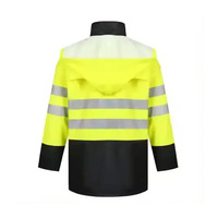 Ropa de Trabajo de Seguridad de Uso Industrial, Traje de Trabajo Reflectante de Alta Visibilidad, Chaqueta y Pantalón de Seguridad Industrial para Hombre