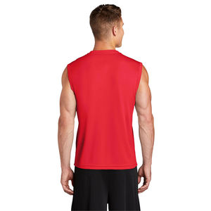 Camiseta Deportiva Roja de Alto Impacto para Hombre, Elástica, Fresca y Cómoda, para Entrenamientos Diarios y Deportes de Verano - Product Image 5