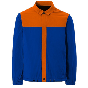 OEM Custom Crocheted <b>Canvas</b> Quilted <b>Jacket</b> with Cotton Liner Lightweight Waterproof Windproof Business Outerwear for <b>Men</b> - Product Image 1