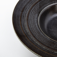 YAYU Vente en gros de services de table en porcelaine, ensemble d'assiettes creuses en céramique pour soupes, assiettes à pâtes pour hôtels et restaurants, assiettes en céramique personnalisées