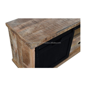 High Quality New Wooden <strong>Side</strong> <strong>Board</strong> With 2 Wooden Drawer And 1 Iron Sliding Door &amp; Storage Drawers <strong>Side</strong> <strong>Board</strong> for Living Room <strong>Top</strong> - Product Image 2