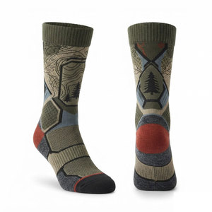 Hunting <b>Socks</b> Reinforced Boot <b>Socks</b> Breathable <b>Moisture</b> Control for Hiking Outdoor Walking Fishing and Camping - Product Image 1