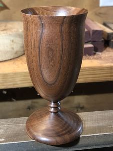 Wooden Wine Glass Handcrafted Olive Wood Drinking Cup Eco Friendly <b>Drinkware</b> for Home Party - Product Image 2