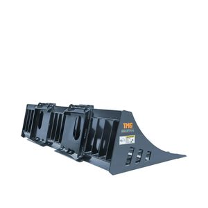 ชุดอุปกรณ์ตักหินแบบโครงเหล็กแข็งขนาด 84 นิ้ว สำหรับรถตักล้อยางแบบ Skid Steer  ติดตั้งได้กับรถทั่วไป ระยะห่างระหว่างง่าม 4 นิ้ว รองรับแรงม้า 45-70 แรงม้า รุ่น TMG SB84 สำหรับเครื่องยนต์ 4 ตัน - Product Image 5
