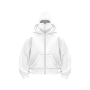 Nouveauté 2025 – Cagoule à fermeture éclair personnalisable avec logo – Sweat à capuche streetwear homme de haute qualité pour l'extérieur en hiver - Product Image 3