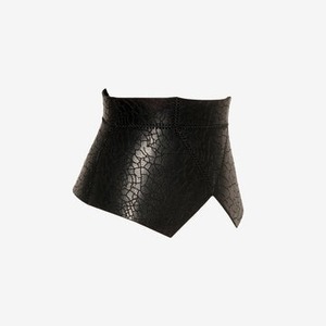 Black Genuine Lambskin Leather <b>Women</b> <b>Corset</b> Waist Belt Shapewear Custom Color Sample & Customization Service Available - Product Image 3